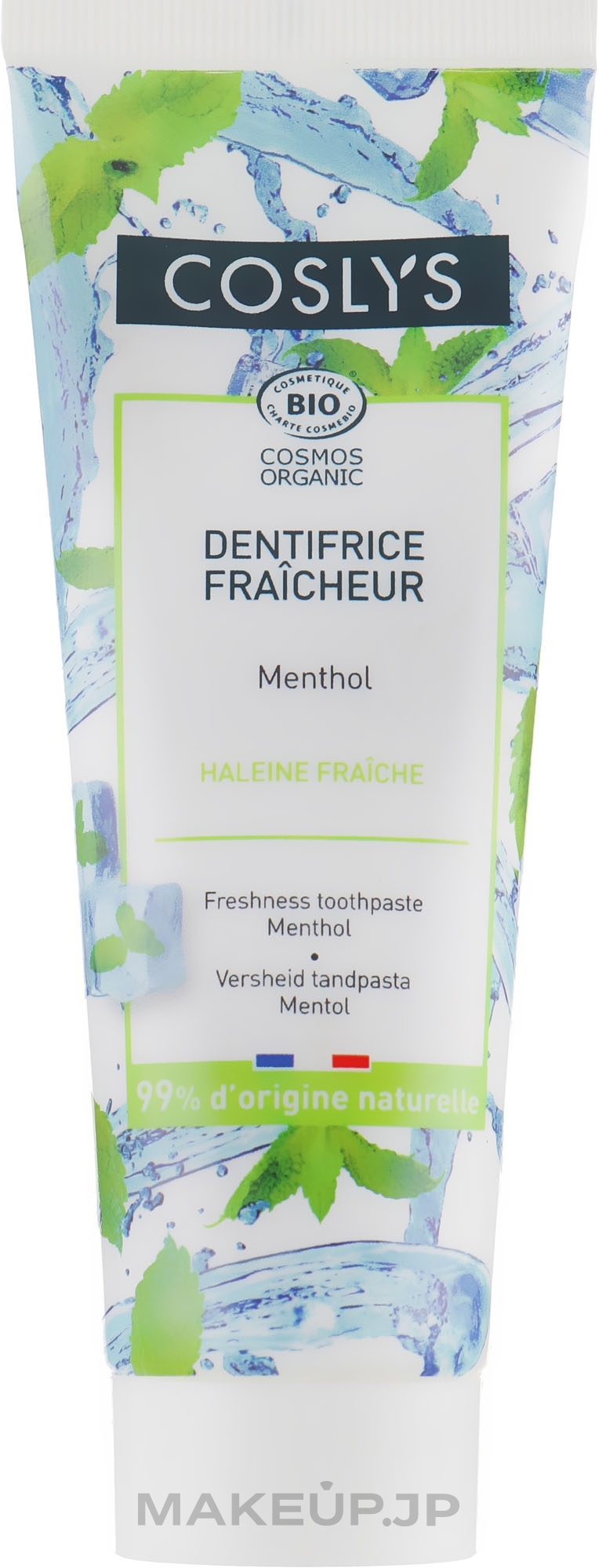 Resreshing Menthol Toothpaste - Coslys Freshness Toothpaste — photo 100 ml