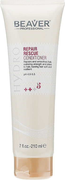 Intensive Repair Conditioner for Damaged Hair - Beaver Professional Hydro Conditioner — photo N1