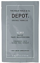 Fragrances, Perfumes, Cosmetics Moisturizing Face & Neck Cream - Depot No 803 Daily Face Moisturizer (sample)