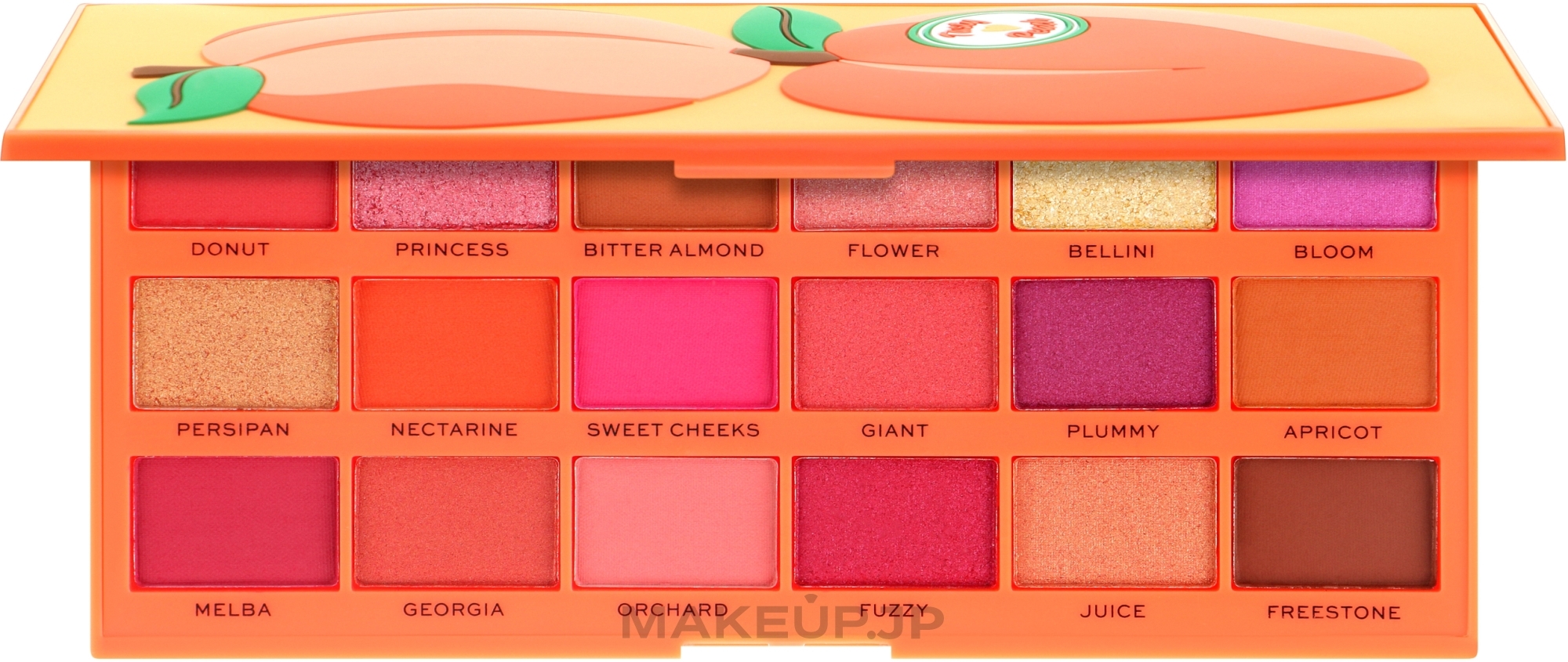 Eyeshadow Palette - I Heart Revolution Tasty Peach Eyeshadow Palette — photo 22 g