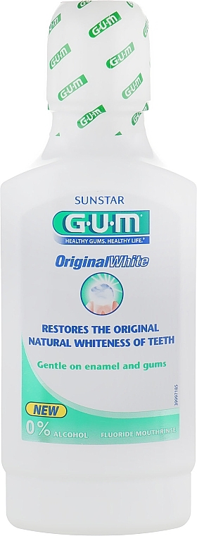 Naturally White Teeth Mouthwash - G.U.M Original White — photo N1