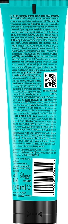 Hair Shine Primer - Got2b Got Gloss Hair Shine Primer — photo N2