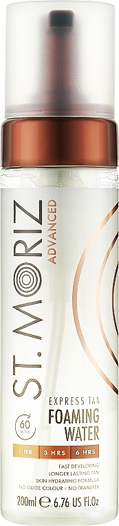 Foaming Self-Tanning Water - St. Moriz Advanced Express Self Tanning Foaming Water — photo N4