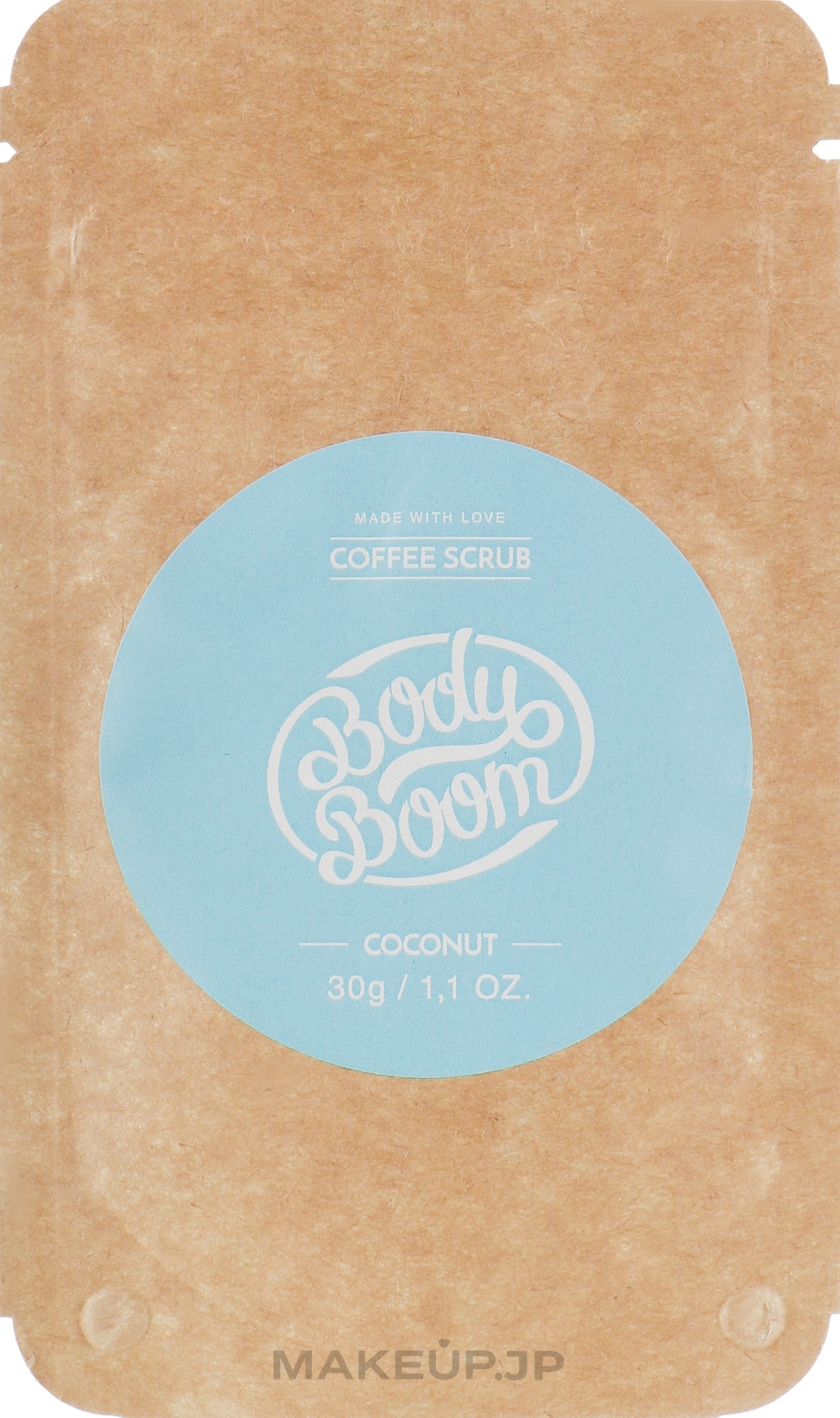Coffee Scrub with Coconut - BodyBoom Coffee Scrub Coconut — photo 30 g