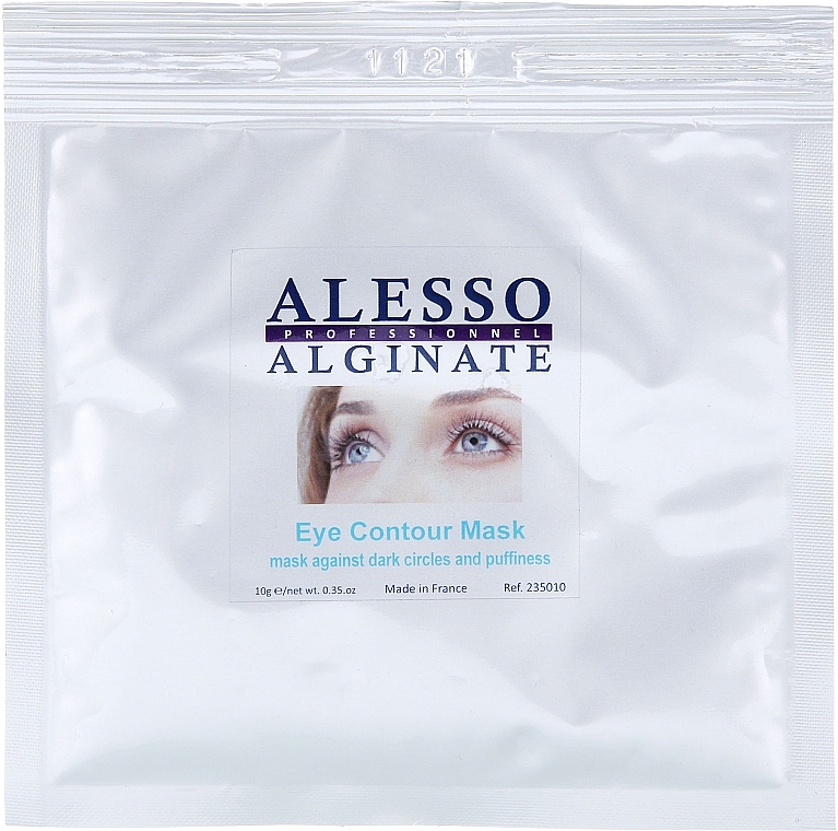 Anti Dark Circles & Puffiness Alginate Eye Mask - Alesso Professionnel Eye Contour Alginate Mask — photo N4