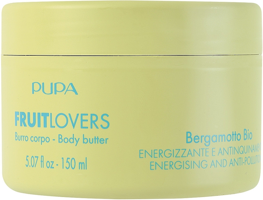 Bergamot Body Butter - Pupa Fruit Lovers Bergamot Organic Body Butter — photo N1