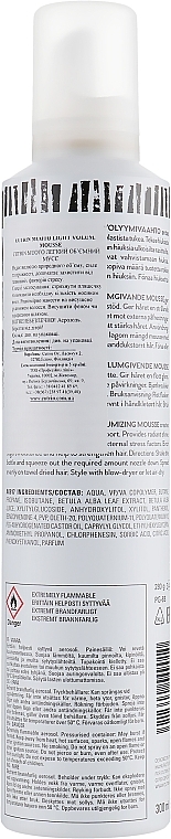 Light Hold Volume Mousse - Cutrin Muoto Light Volume Mousse — photo N21