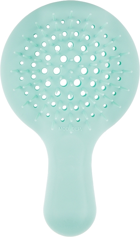 Hairbrush, Turquoise - Jäneke Mini Superbrush — photo N1