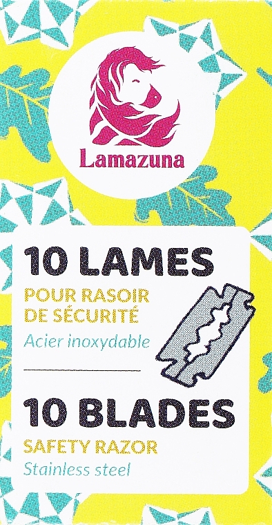 Platinum Coated Razor Blades - Lamazuna — photo N1