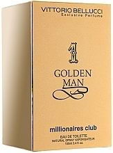 Fragrances, Perfumes, Cosmetics Vittorio Bellucci Golden Man - Eau de Toilette (tester with cap)