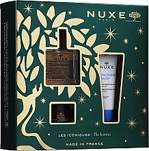 Fragrances, Perfumes, Cosmetics Set - Nuxe The Iconics (oil/50ml + l/balm/15g + cr/30ml)