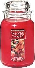 Fragrances, Perfumes, Cosmetics Scented Candle in Jar 'Holiday House' - Yankee Candle Home For The Holidays Candle