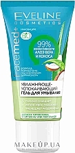 Fragrances, Perfumes, Cosmetics Moisturizing & Soothing Aloe Face Cleansing Gel - Eveline Cosmetics Facemed+ Organic