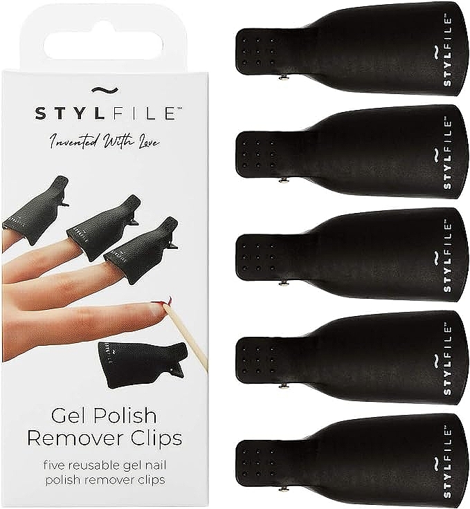 Gel Polish Remover Clips - Stylideas Stylfile Gel Polish Remover Clips — photo N1