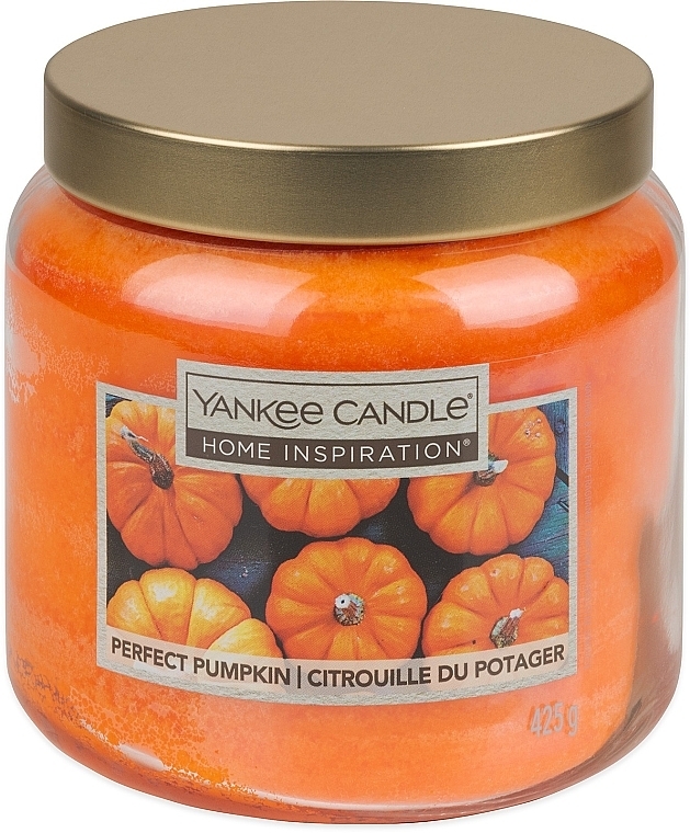 Scented Candle - Yankee Candle Home Inspiration Perfect Pumpkin — photo N1