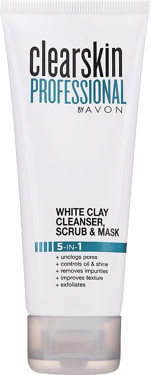 5-in-1 White Clay Cleanser - Avon Clearskin Professional Cleanser 5 in 1 — photo N3