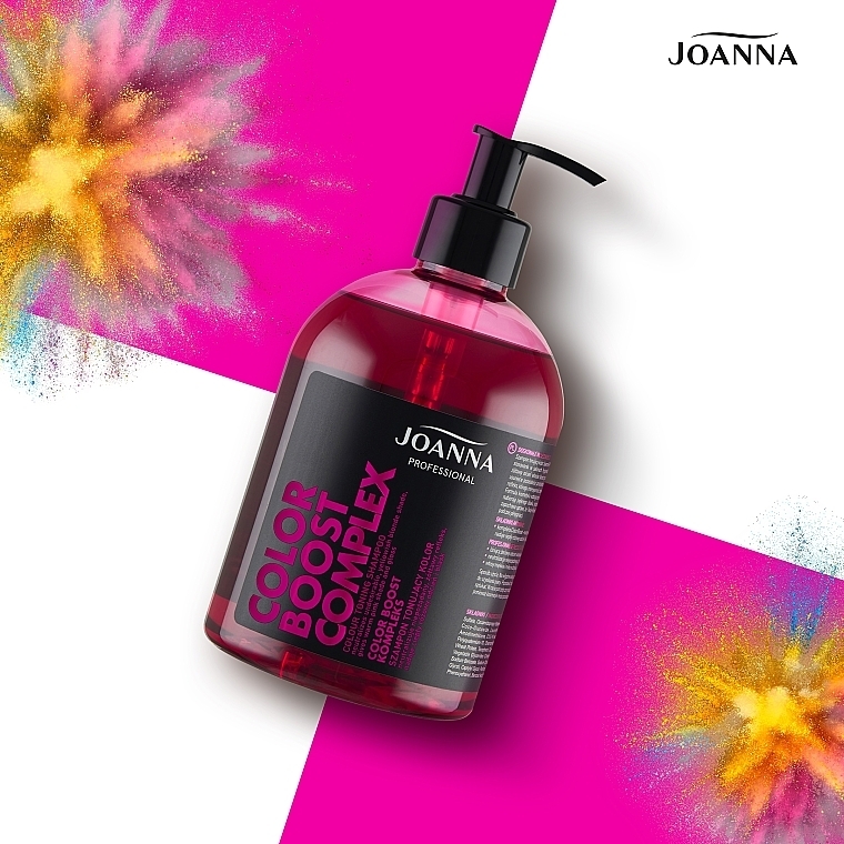 Toning Hair Shampoo - Joanna Professional Color Boost Complex Shampoo Toning Color — photo N5