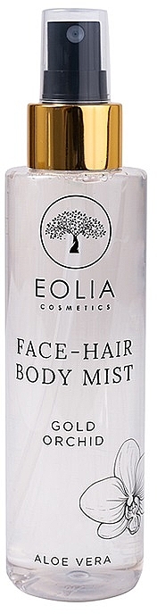 Golden Orchid Face, Hair & Body Spray - Eolia Face, Hair & Body Mist Gold Orchid — photo N1