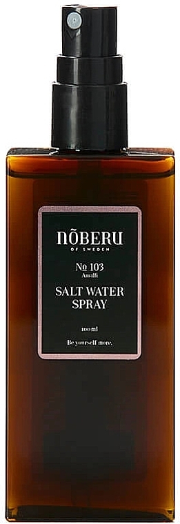 Salt Water Spray for Hair - Noberu of Sweden №103 Amalfi Salt Water Spray — photo N8