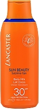 Waterproof Sun Body Milk - Lancaster Sun Beauty Sublime Tan Body Milk SPF30 — photo N1