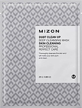 Fragrances, Perfumes, Cosmetics Cleansing Facial Sheet Mask - Mizon Dust Clean Up Deep Cleansing Mask