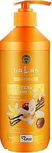 Shower Cream Gel "Shea Butter & Spicy Vanilla" - Dalas Cosmetics — photo N1