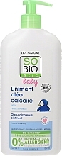 Fragrances, Perfumes, Cosmetics Oil-Calcium Diaper Ointment - So’Bio Etic Olea-Calcareous Ointment with Organic Virgin Olive Oil