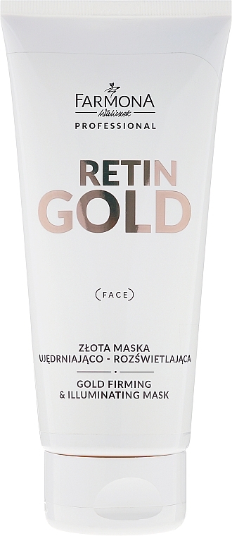 Gold Face Mask - Farmona Retin Gold Mask — photo N1