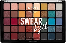 Fragrances, Perfumes, Cosmetics Shadow Palette - NYX Professional Makeup Swear By It Shadow Palette