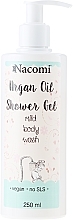 Fragrances, Perfumes, Cosmetics Shower Gel "Argan" - Nacomi Natural Shower Gel