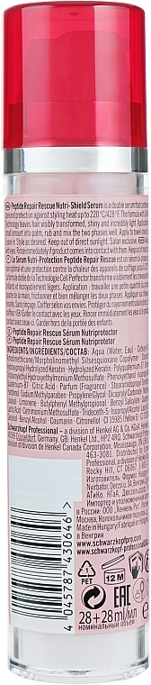 Hair Serum "Dual Action" - Schwarzkopf Professional Bonacure BC — photo N2