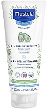 Gentle Body & Hair Cleansing Gel - Mustela 2In1 Gel Detergente — photo N1