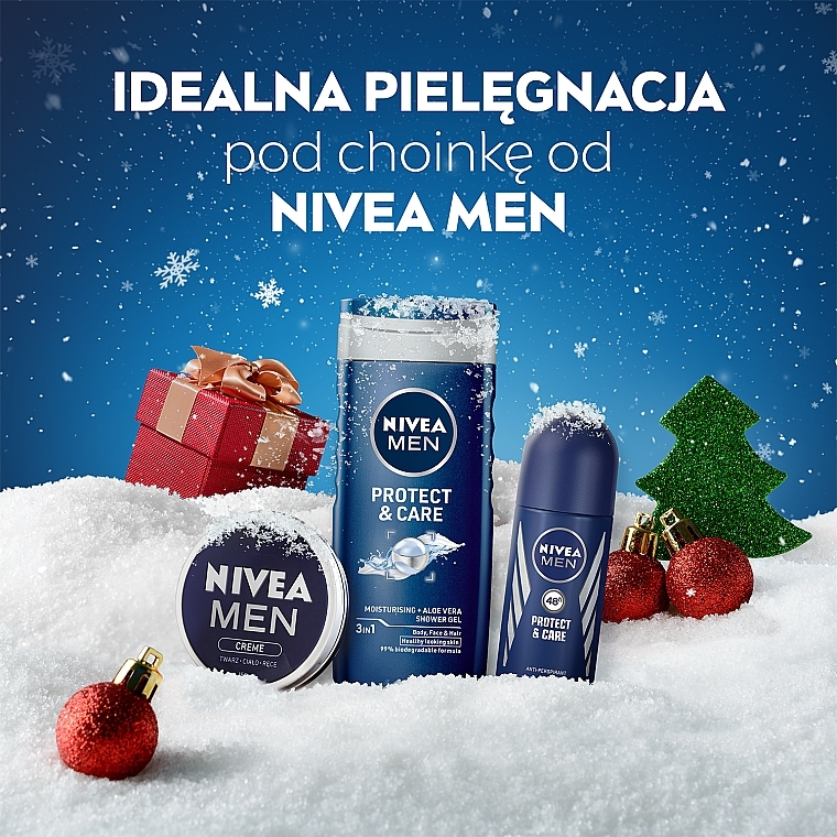 Set - NIVEA MEN Get Protected (sh/gel/250ml+deo/50ml+cr/75ml)	 — photo N2