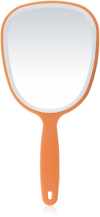 Mirror with Handle 28x13 cm, orange - Titania — photo N9