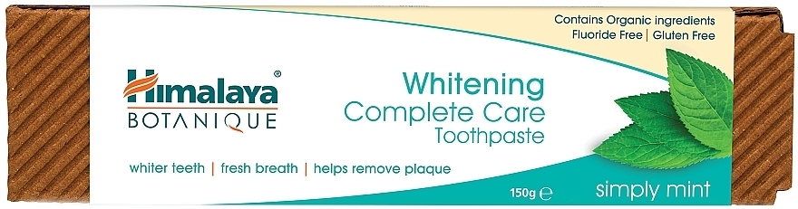 Whitening Mint Toothpaste - Himalaya Herbals Whitening Complete Care — photo N1