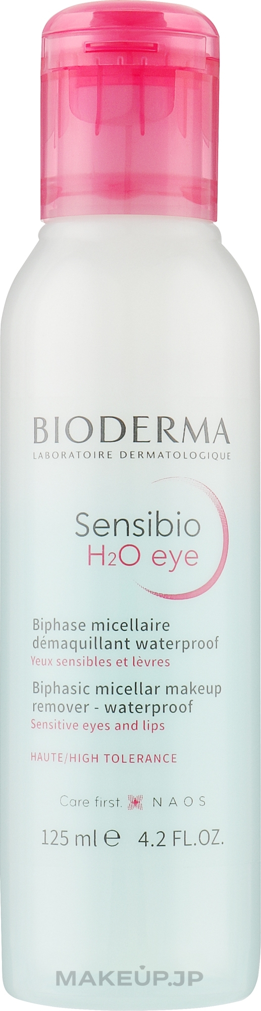 Biphase Eye & Lip Makeup Remover - Bioderma Sensibio H2O Eye — photo 125 ml