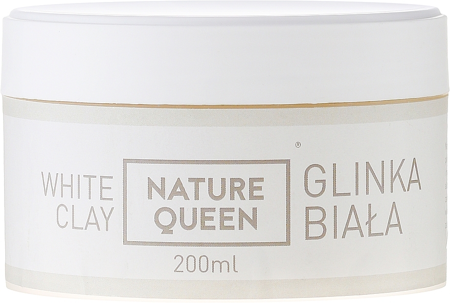 White Clay Face Mask - Nature Queen White Clay — photo N5