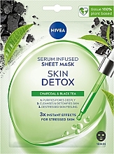 Fragrances, Perfumes, Cosmetics Skin Detox Serum Infused Sheet Mask - NIVEA Skin Detox Serum Infused Sheet Mask