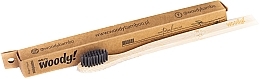 Fragrances, Perfumes, Cosmetics Bamboo Toothbrush, soft, black bristles - WoodyBamboo Bamboo Toothbrush Natural 