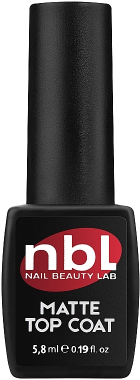 Matte Top Coat - Jerden NBL Nail Beauty Lab Rubber Top Coat — photo N1