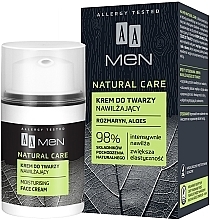 Fragrances, Perfumes, Cosmetics Moisturizing Face Cream - AA Men Natural Care Moisturising Face Cream