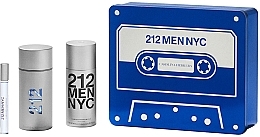 Fragrances, Perfumes, Cosmetics Carolina Herrera 212 Men NYC - Set (edt/100ml + deo/150ml + edt/10ml)