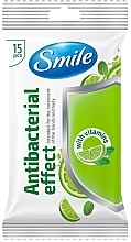 Vitamin Wet Wipes, 15pcs - Smile Ukraine Antibacterial — photo N1