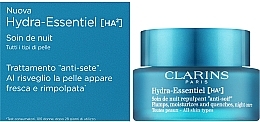 Night Face Cream - Clarins Hydra Essentiel Night Cream — photo N2