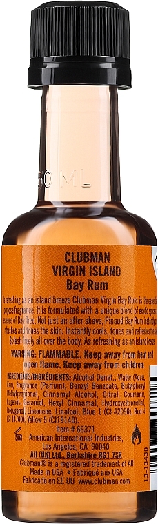 Clubman Pinaud Bay Rum - After Shave Lotion — photo N2