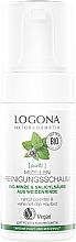 Micellar Cleansing Foam with Organic Mint & Willow Bark Salicylic Acid - Logona Purifying Micelle Cleansing Foam — photo N3