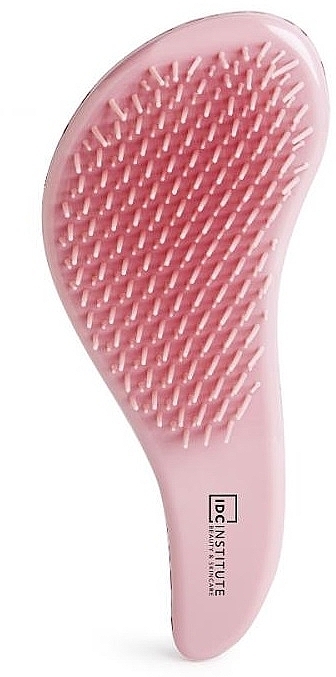 Detangling Comb, pink and red - IDC Institute Detangling Brush — photo N2