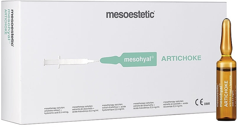 Biorevitalization drug - Mesoestetic Mesohyal Artichoke — photo N1