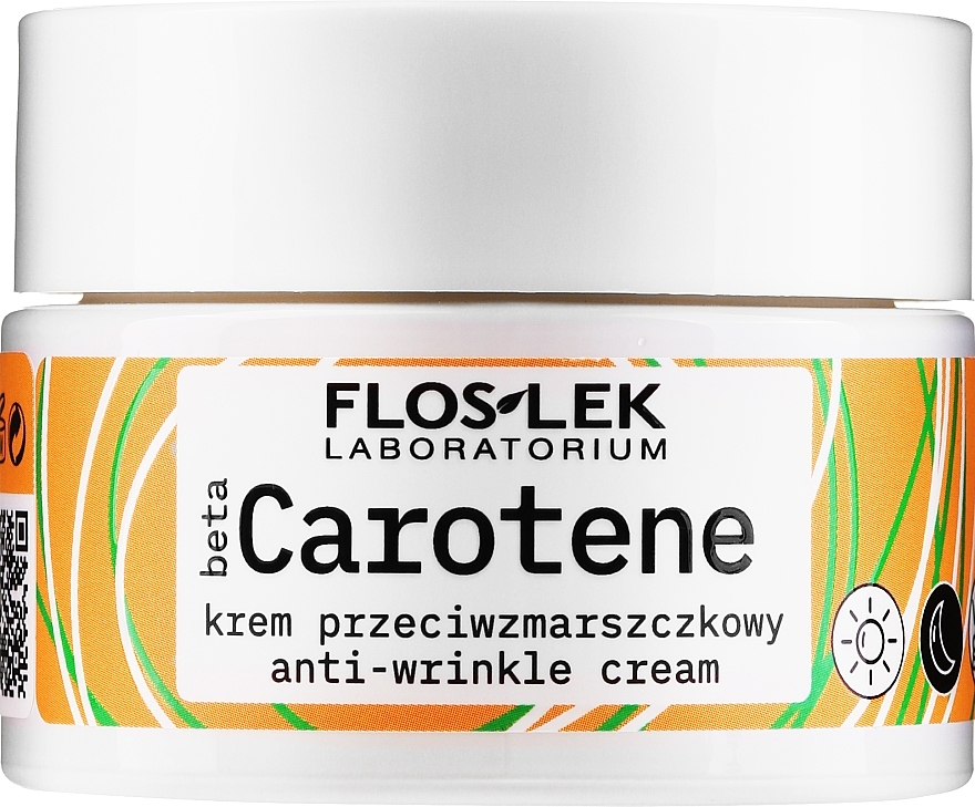 Anti-Wrinkle Cream with Beta-Carotene - Floslek Beta Carotene Cream — photo N1