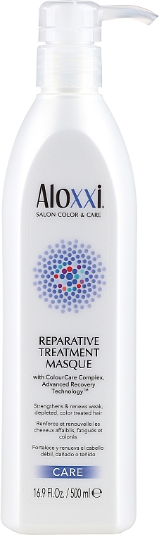 Revitalizing Hair Mask - Aloxxi Reparative Treatment Masque — photo N2